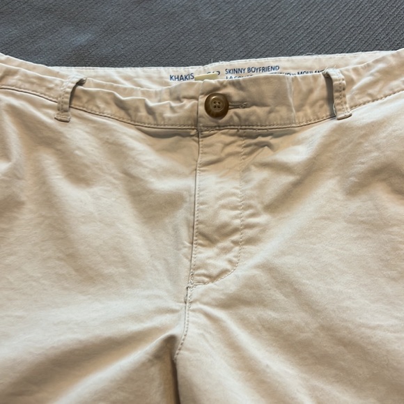 Gap Khakis Skinny Boyfriend 18R plus size chinos work pants casual lightweight - Picture 6 of 7